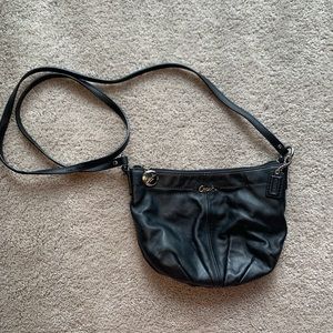 Black Coach crossbody